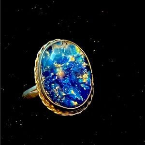 Pure Silver ring antique.